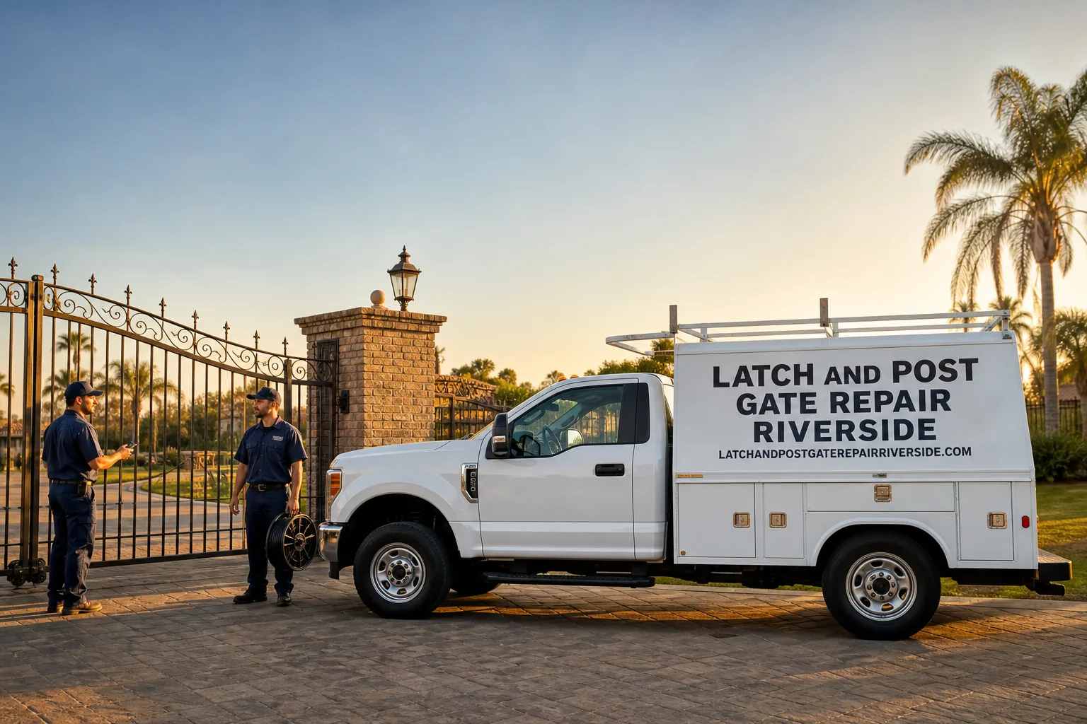 Gate Installation in Riverside, CA | Latch and Post Gate Repair Riverside